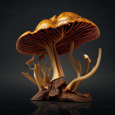 3D model Gymnopholus fungifer (STL)